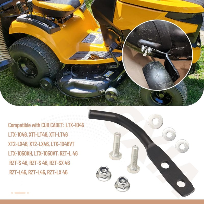 ZHONGXIA سدادة التغطية 631-05195A 631-05195 مجموعة سدادة التغطية لجزازة العشب متوافقة مع MTD Cub Cadet 42" / 46" 19A70041 19B30005 LTX-1046VT LTX-1050KH LTX-1045 63105195A 93105195 نموذج، تناسب 2012 وما بعده - Image 3